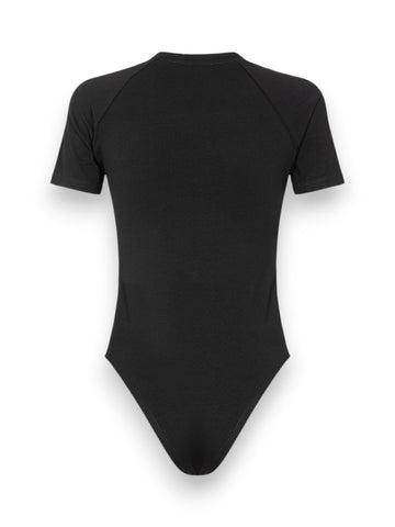 Gaelle Body Girocollo Mezza Manica Con Taglio Raglan - Intimo Donna - Nero