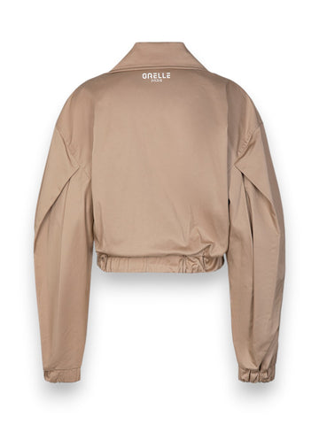 Gaelle Trench Corto Con Maniche A Palloncino - Capospalla Donna - Safari