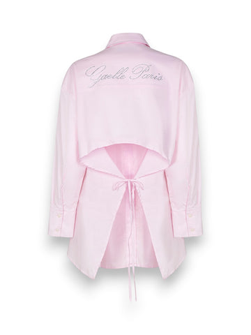 Gaelle Camicia Manica Lunga Con Apertura - Camicie Donna - Rosa