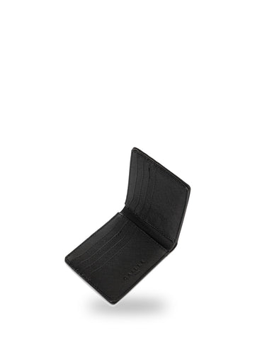 Gaelle Mini Continental Saffiano - Portafogli e Portachiavi Uomo - Nero