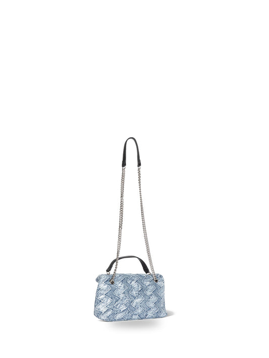 Gaelle Regular Shoulder Strap Denim - Borse Donna - Blu