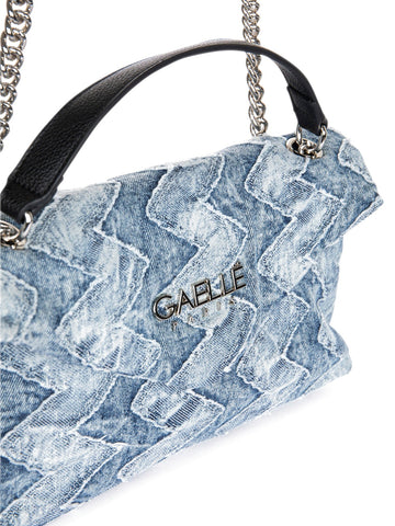 Gaelle Regular Shoulder Strap Denim - Borse Donna - Blu