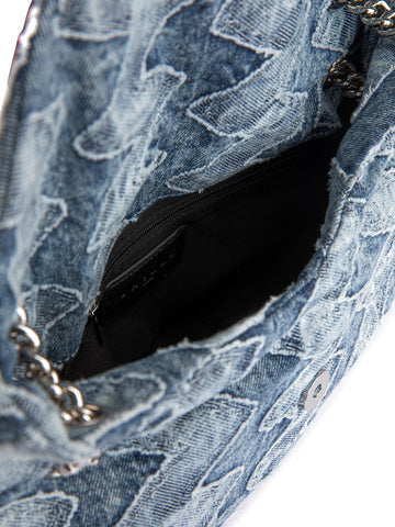 Gaelle Regular Shoulder Strap Denim - Borse Donna - Blu