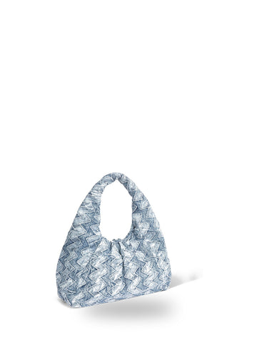 Gaelle Maxi Shoulder Strap Denim - Borse Donna - Denim