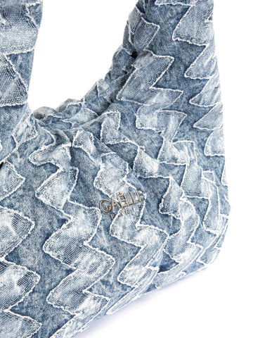 Gaelle Maxi Shoulder Strap Denim - Borse Donna - Denim