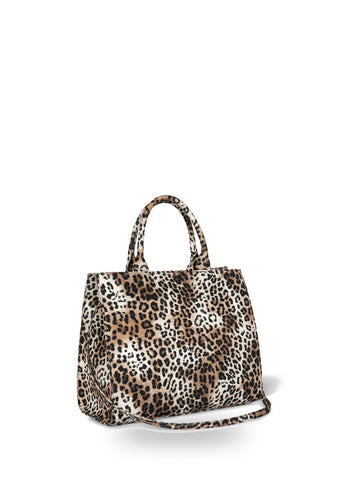 Gaelle Maxi Shopper Banda Logo Maculato - Borse Donna - Maculato