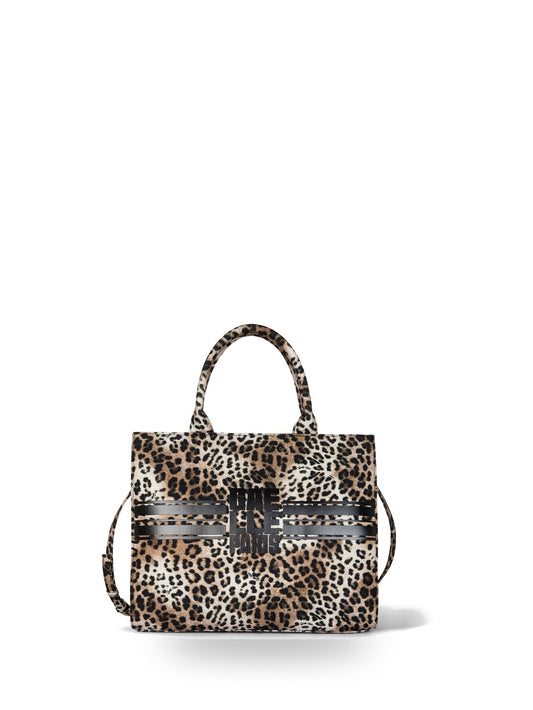 Gaelle Maxi Shopper Banda Logo Maculato - Borse Donna - Maculato