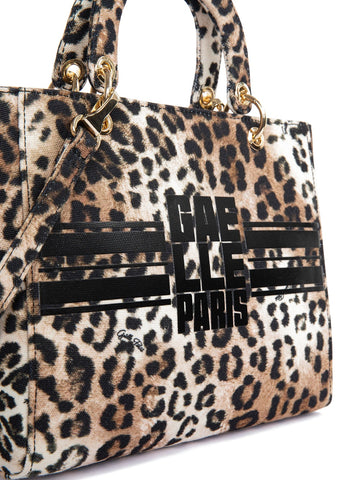 Gaelle Regular Shoulder Strap Banda Logo - Borse Donna - Maculato