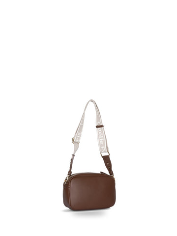 Gaelle Regular Camera Bag Con Tracolla Jacquard - Borse Donna - Moka