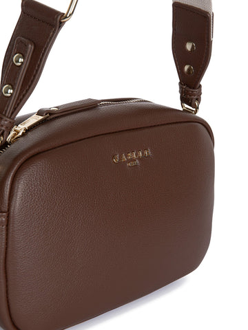 Gaelle Regular Camera Bag Con Tracolla Jacquard - Borse Donna - Moka