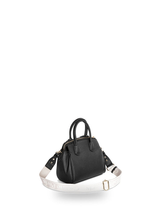 Gaelle Regular Hand Bag Con Tracolla Jacquard - Borse Donna - Nero