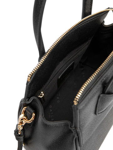 Gaelle Regular Hand Bag Con Tracolla Jacquard - Borse Donna - Nero