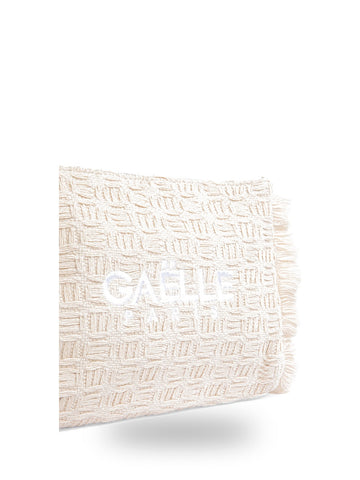 Gaelle Regular Pochette Ricamo Logo - Borse Donna - Beige