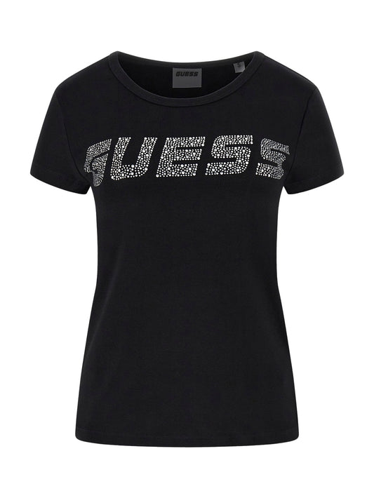 Guess Athleisure Kiara Ss T-shirt - T-Shirt Donna - Nero