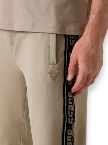 Guess Athleisure New Arlo Long Pant - Pantaloni Uomo - Salvia