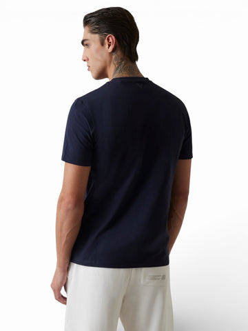 Guess Athleisure Ss Alphy T-Shirt - T-Shirt Uomo - Blu