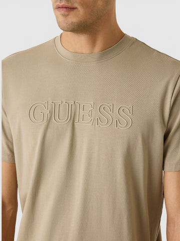 Guess Athleisure Ss Alphy T-Shirt - T-Shirt Uomo - Salvia