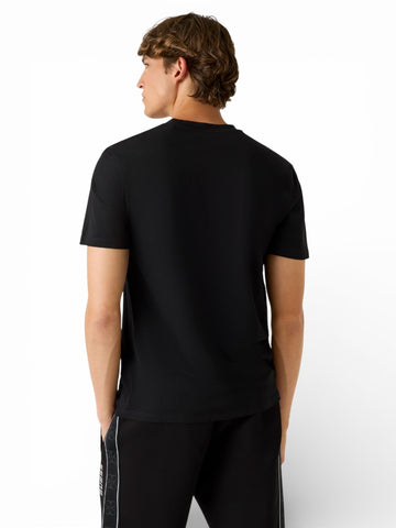 Guess Athleisure Hedley Ss T-Shirt - T-Shirt Uomo - Nero