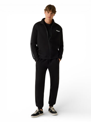 Guess Athleisure Hedley Ss T-Shirt - T-Shirt Uomo - Nero