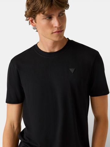 Guess Athleisure Hedley Ss T-Shirt - T-Shirt Uomo - Nero