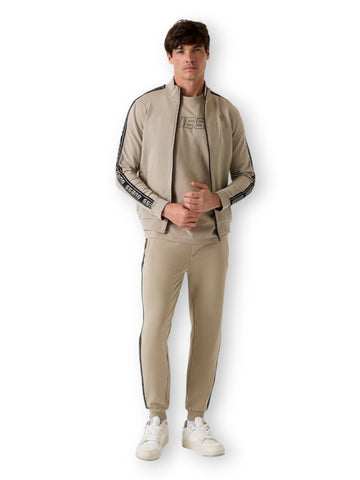 Guess Athleisure Full Zip New Arlo Sweatshirt - Felpe Uomo - Salvia