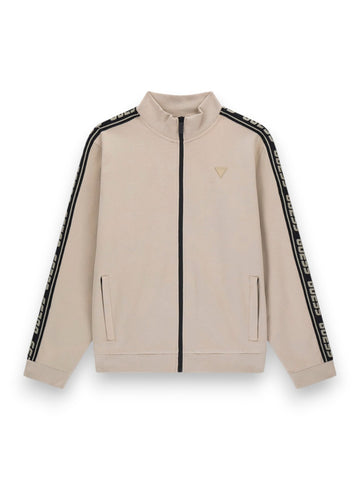 Guess Athleisure Full Zip New Arlo Sweatshirt - Felpe Uomo - Salvia