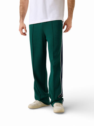 Guess Athleisure Spiros Straight Leg Pant - Pantaloni Uomo - Verde/blu