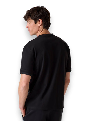 Guess Athleisure Gustave Cn Ss T-Shirt - T-Shirt Uomo - Nero