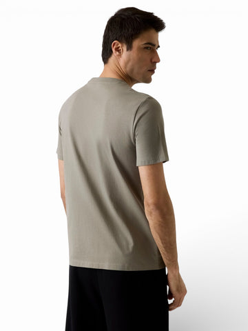 Guess Athleisure Ambrogio Cn Ss T-Shirt - T-Shirt Uomo - Salvia