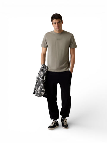 Guess Athleisure Ambrogio Cn Ss T-Shirt - T-Shirt Uomo - Salvia