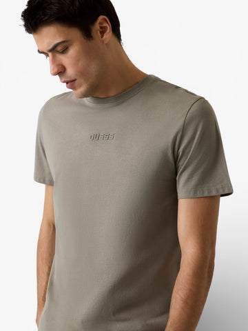 Guess Athleisure Ambrogio Cn Ss T-Shirt - T-Shirt Uomo - Salvia