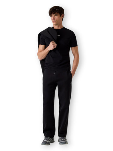Guess Athleisure Ambrogio Cn Ss T-Shirt - T-Shirt Uomo - Nero