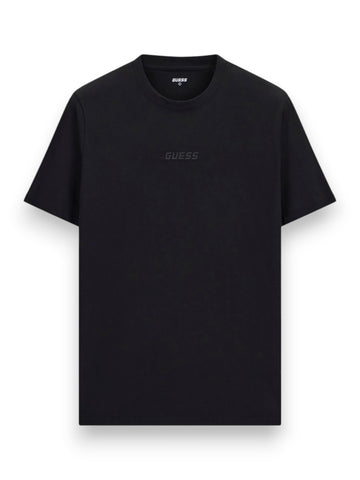 Guess Athleisure Ambrogio Cn Ss T-Shirt - T-Shirt Uomo - Nero