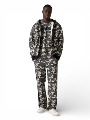 Guess Athleisure Chayton Straight Leg Pant - Pantaloni Uomo - Camouflage