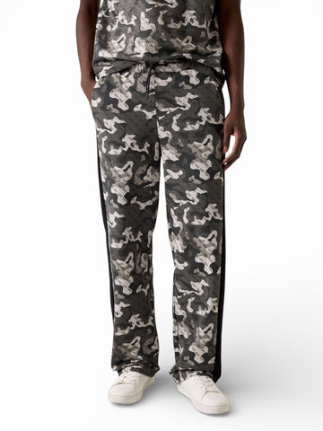 Guess Athleisure Chayton Straight Leg Pant - Pantaloni Uomo - Camouflage