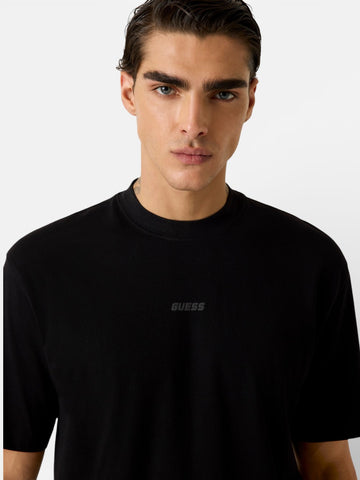 Guess Athleisure Giano Cn Ss T-Shirt - T-Shirt Uomo - Nero
