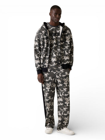 Guess Athleisure Chayton Zip Hoodie Sweatshirt - Felpe Uomo - Camouflage