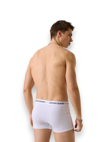 Guess Jeans Gj 3 Pack Boxer Brief - Intimo Uomo - Bianco