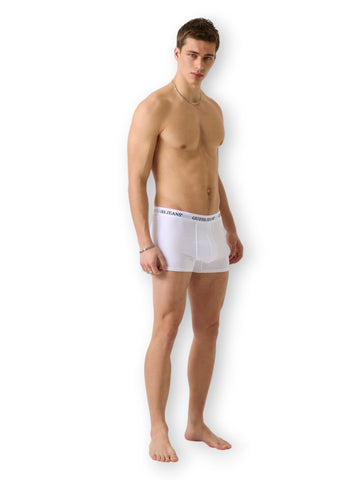 Guess Jeans Gj 3 Pack Boxer Brief - Intimo Uomo - Bianco