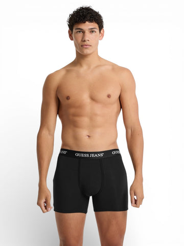 Guess Jeans Gj 3 Pack Boxer Brief - Intimo Uomo - Nero