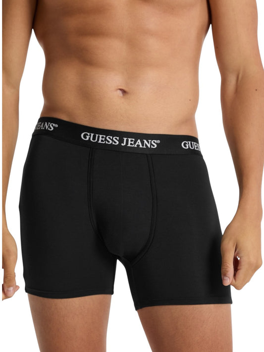 Guess Jeans Gj 3 Pack Boxer Brief - Intimo Uomo - Nero
