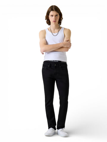 Guess Jeans Gj G14 Slim - Pantaloni Uomo - Nero