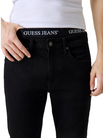 Guess Jeans Gj G14 Slim - Pantaloni Uomo - Nero