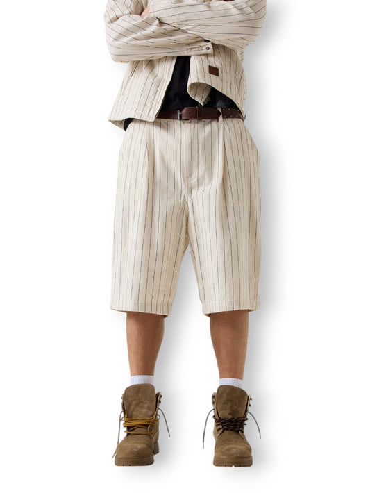 Bermuda Uomo - Panna/blu