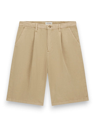 Guess Jeans Gj Baggy Pleated Short - Pantaloni Uomo - Sabbia