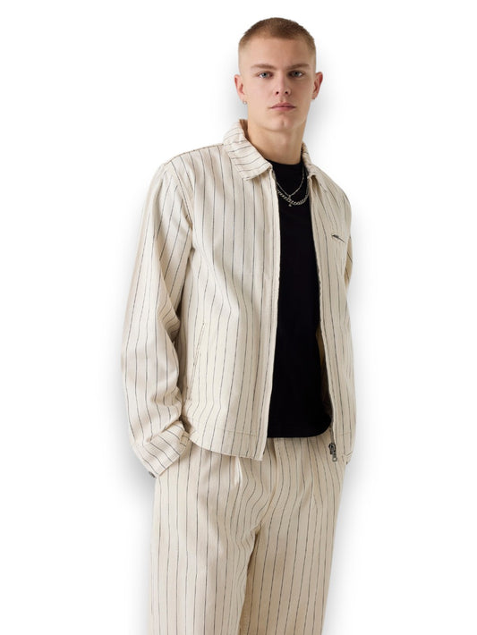Guess Jeans Gj Detroit Jacket - Capospalla Uomo - Panna/blu