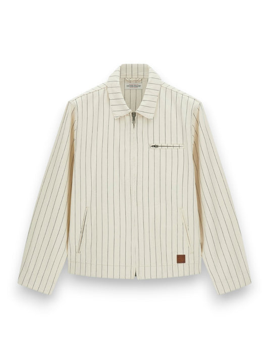 Guess Jeans Gj Detroit Jacket - Capospalla Uomo - Panna/blu