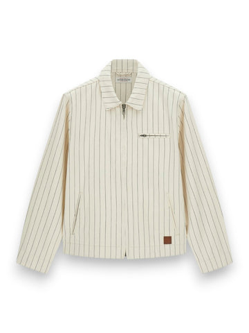 Guess Jeans Gj Detroit Jacket - Capospalla Uomo - Panna/blu