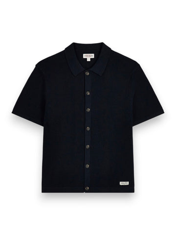 Guess Jeans Gj Ss Buttoned Polo Swtr - Maglieria Uomo - Blu