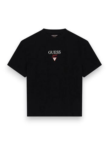 Guess Jeans Gj Ss Os Baker Logo Tee - T-Shirt Uomo - Nero